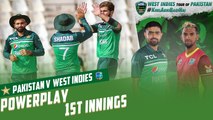Powerplay | Pakistan vs West Indies | 1st ODI 2022 | PCB | MO2T