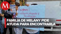 Melany desapareció hace nueve días en la CdMx; familiares protestan en fiscalía