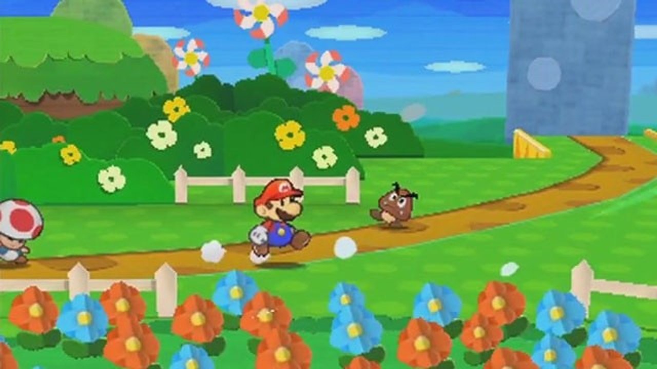 Paper mario: sticker star - e3-debüt-trailer zeigt mario in comicgrafik