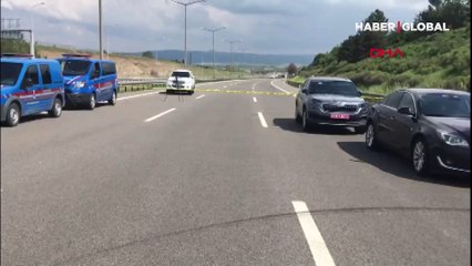 LPG yüklü tanker devrildi; TEM'in Ankara yönü kapandı