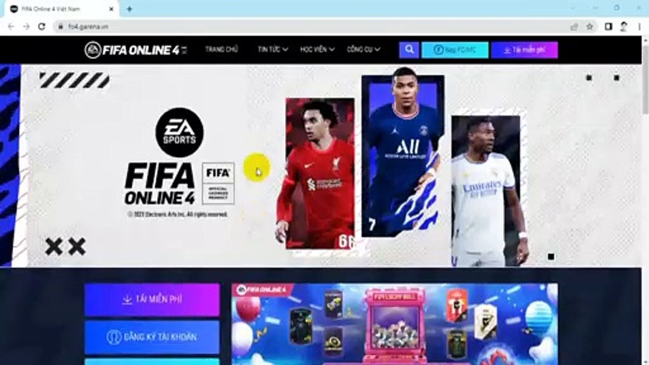 HOT FIFA ONLINE 4 CỦA GARENA VIỆT NAM BỊ SẬP KÊNH YOUTUBE