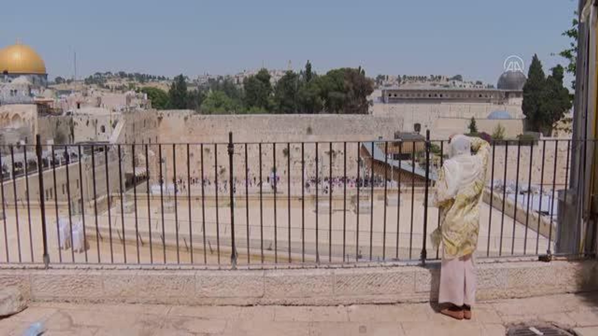 ⁣Kudüs'te İsrail'in yıktığı Meğaribe Mahallesi Filistinlilerin hatıralarında yaşıyor (1)