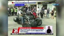 Pres. Duterte, nag-motorsiklo patungong Tagum City; mainit na sinalubong ng mga taga-suporta | 24 Oras