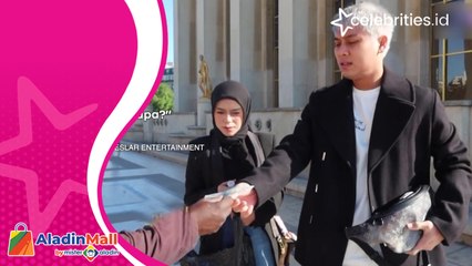 Sedekah di Sekitar Menara Eiffel, Netizen Anggap Lesty Pamer Kebaikan