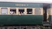 Karakoram Express 42DN Crossing Shah Hussain Express 43UP @ Darul Ihsan Railway Station(360p)