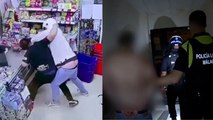 Dos hombres detenidos por el robo frustrado a un bazar oriental