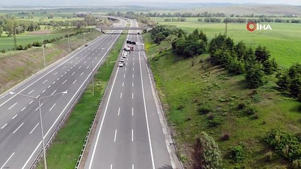 LPG tankeri devrildi, TEM otoyolu kapandı