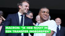 President Macron onthult dat hij Mbappé probeerde te overtuigen bij PSG te blijven