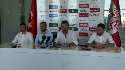 Antalyaspor'da iç transferde 3 imza
