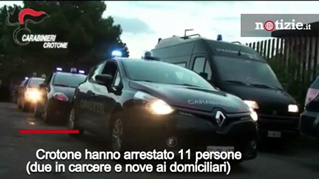 Crotone, lasciato dalla ragazza organizza una spedizione punitiva contro la famiglia: 11 arresti