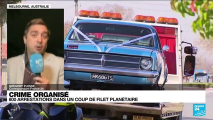 Crime organisé : 800 arrestations dans un coup de filet planétaire