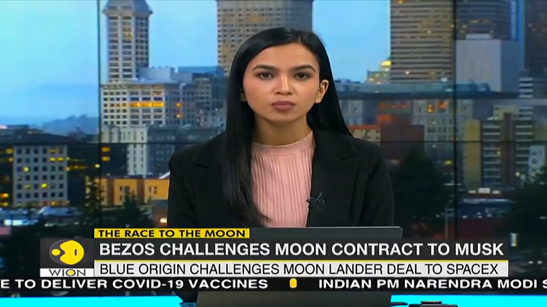 Jeff Bezos' Blue origin challenges NASA over SpaceX  Elon Musk  Space  Latest English News