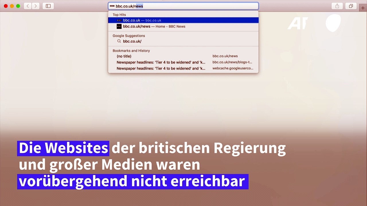 Websites großer Medien vorübergehend nicht erreichbar