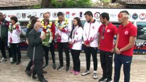 Görme Engelliler Atletizm Milli Takımı, TSYD Ankara Şubesi’nde bir araya geldi