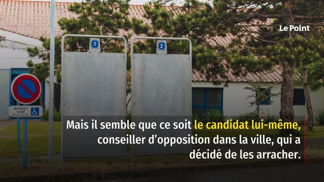 Départementales : un candidat RN fait disparaître ses propres affiches