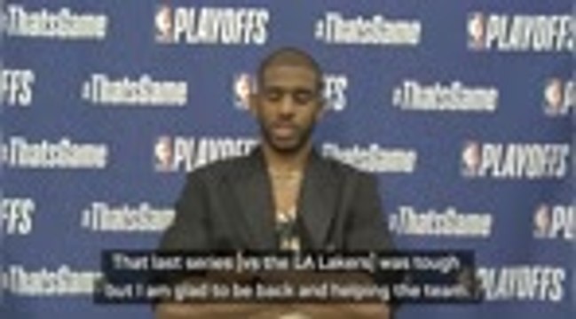 CP3 revels in recovery after inspiring Suns' Game 1 win