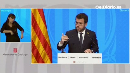 Aragonès pide tomar "la decisión más justa lo antes posible" sobre indultos