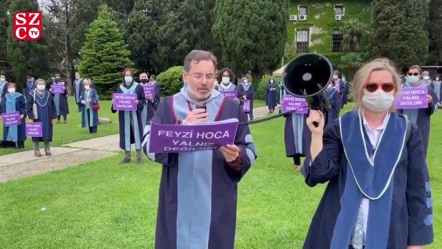 Boğaziçili akademisyenler 100. nöbette: Gerekirse bininci nöbette de buradayız