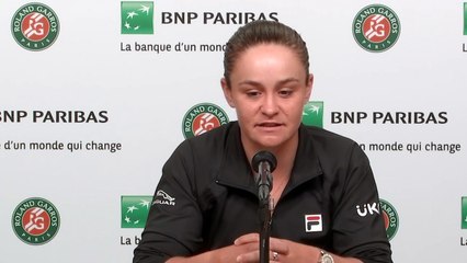 Roland-Garros 2021 - Ashleigh Barty, injured : "You still have to try your luck"