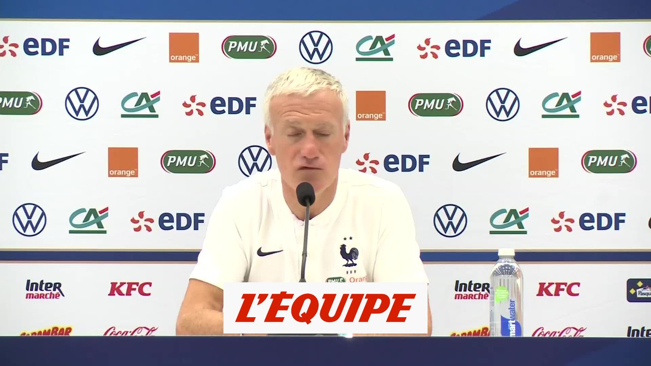 Deschamps : «Benzema dépend des autres» - Foot - Bleus