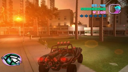 A Visit to The Beach in Vice City | Grand Theft Auto Vice City | Old is Gold