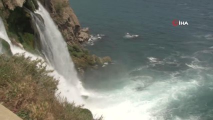 Düden Şelalesi'nde yeniden kirlilik alarmı