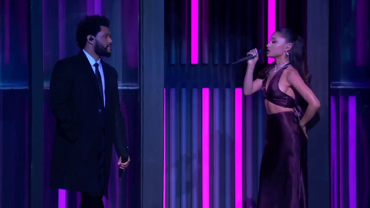 THE WEEKND ft ARIANA GRANDE " Save Your Tears " Live at the iHeartRadio Music Awards 28/05/2021 (HD).