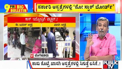 Big Bulletin | Vaccine Unavailable At Govt Vaccination Centres In Bengaluru | HR Ranganath | June 1