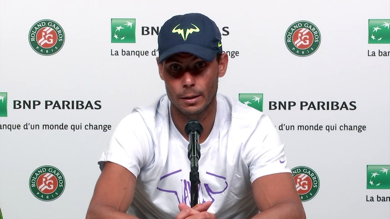 Roland-Garros 2021 - Rafael Nadal : "Fair enough, I am the third, Medvedev is the second, Novak is the first. No problem with that"
