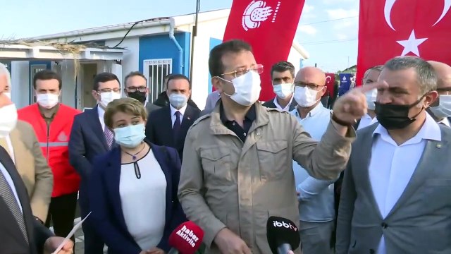 İmamoğlu, Kanal İstanbul sahasından seslendi: Bu şehrin İstanbullulara ait olduğunu herkese göstereceğiz