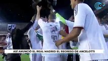 Así anunció el Real Madrid el regreso de Ancelotti