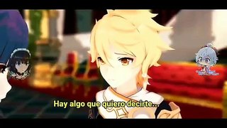 La declaración de Aether  | Genshin MMD | Sub español