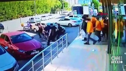 Marketteki tartışma kanlı bitti