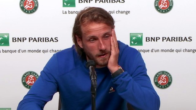 Roland-Garros 2021 - Lucas Pouille battu dès le 1er tour de Roland : C'est difficile à vivre....