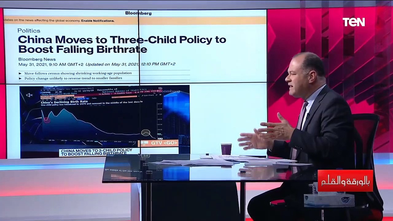 نشأت الديهي: معدل الزيادة السكانية في الصين انخفض بشكل كبير لذلك الدولة ستسمح لكل عائلة بإنجاب ثلاثة