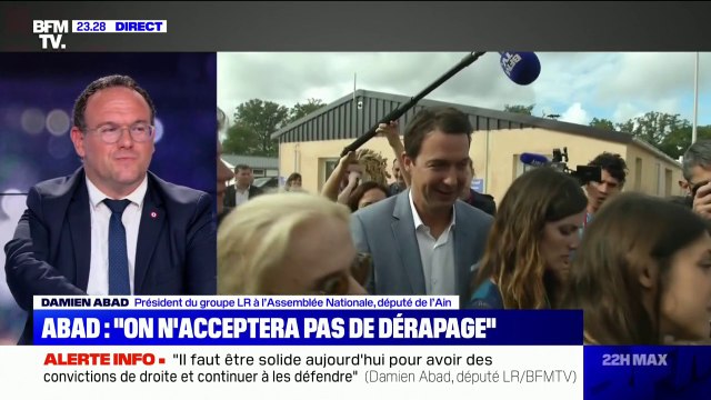 Damien Abad sur les régionales en PACA: S'il y a un deuxième tour, nous devons soutenir Renaud Muselier