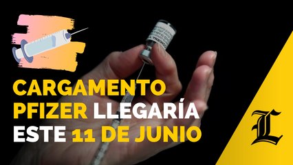 Primer cargamento Pfizer llegaría este 11 de junio anuncia Luis Abinader