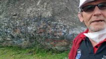 Piedra CHILINTOSA  producto de erupción volcán Cotopaxi  ECUADOR