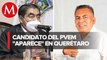 En Querétaro hallan con vida a Porfirio Lima, candidato a la alcaldía de Acajete