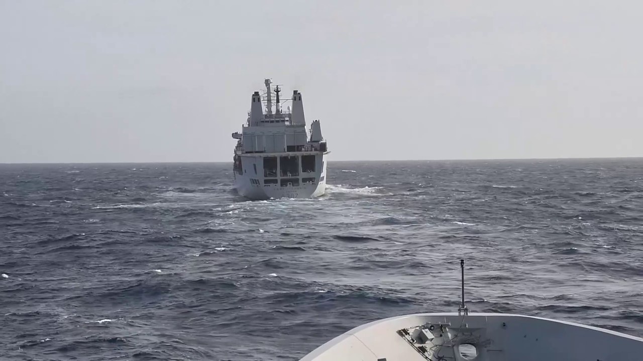 Military News • Standing NATO Maritime Group Performs Fueling at Sea (FAS)