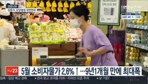 5월 소비자물가 2.6%↑…9년1개월 만에 최대폭