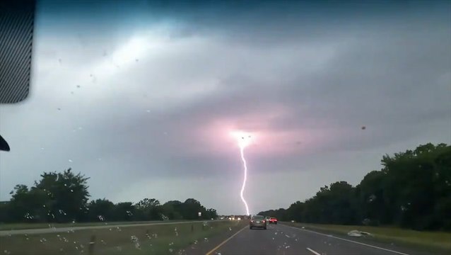 Another day of stormy weather thrashes the southern Plains