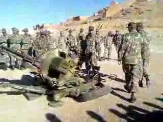 Instruction zu-23 chez l'anp