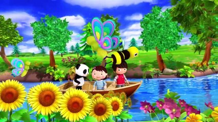 Row Row Row Your Boat | Part 3 | Plus More Nursery Rhymes | 62 Mins Compilation by Little Baby Bum part 1