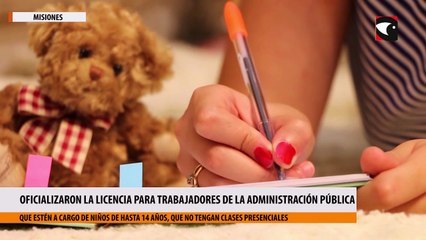 Oficializaron la licencia para trabajadores de la Administración pública a cargo de niños sin clases presenciales