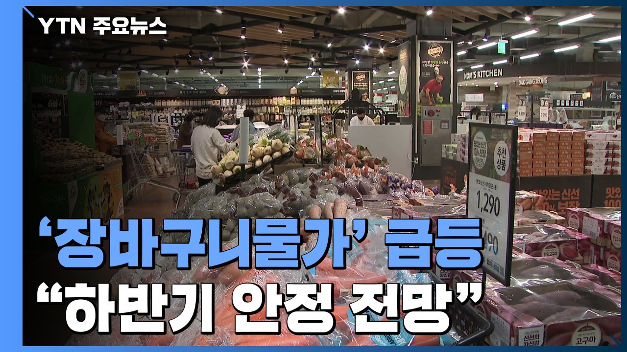 '장바구니 물가' 급등...소비자물가 9년 1개월만에 최고 / YTN