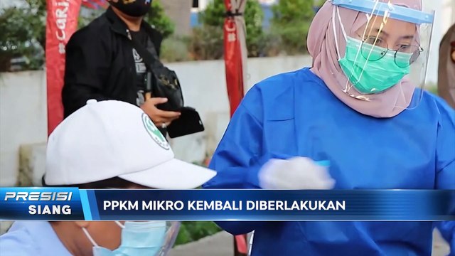 Pemerintah Kembali Menerapkan PPKM Mikro