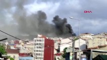 İSTANBUL-BEYOĞLU'NDA HALI YIKAMA FABRİKASINDA ÇIKAN YANGIN 5 KATLI BİNAYA SIÇRADI