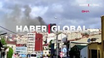 Beyoğlu'nda feci yangın: Yan binaya sıçradı!