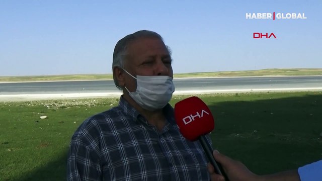 Flamingo cenneti Düden Gölü ile komşusu Küçük Göl kurudu
